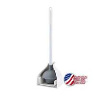 TOILET PLUNGER & CADDY PREMIUM