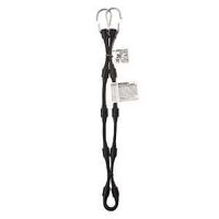 Keeper A06268Z Rubber Strap, 36 in L, Rubber, Black, Hook End