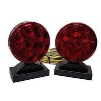 INCAN TOW LIGHT KT LED RND RED