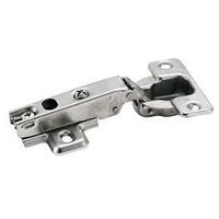 Amerock BP9239SLFR Cabinet Hinge, 110 deg Hinge Opening, Nickel