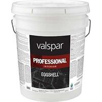 Valspar 11800 Series 118125GAL Latex Eggshell Paint, Velvet, Medium Base, 5 gal Pail