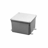 JUNCTION BOX PVC 8 X 8 X 7IN  