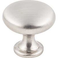 CABINET KNOB SAT NIC 1-3/16IN 