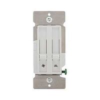 DIMMER&FAN SPEED CTRLR 1WY WHT