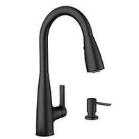 KITCHEN FAUCET HI ARC PD 1H MB