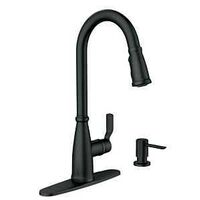 KITCHEN FAUCET HI ARC PD 1H MB