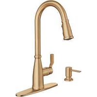 KITCHEN FAUCET HI ARC PD 1H BG