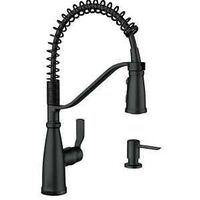 KITCHEN FAUCET HI ARC PD 1H MB