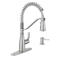 KITCHEN FAUCET HI ARC PD 1H BG