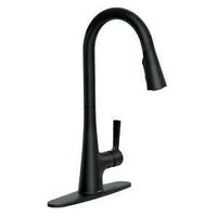 KITCHEN FAUCET HI ARC PD 1H MB