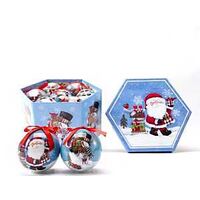 ELK ORNAMENT BOX SET 75MM     