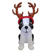INFLATABLE FRENCH BULLDOG 4FT 