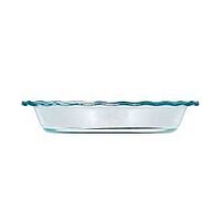 PIE PLATE GLASS 2QT 9.5X1.65IN