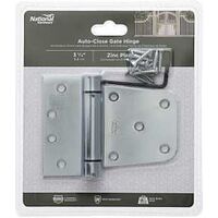 GATE HINGE AUTO-CLS ZP 3-1/2IN