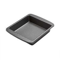 CAKE PAN NONSTICK SQ METAL 9IN