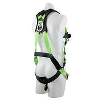 HARNESS ADJ EASY WEAR GRN UNIV