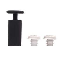 WINE VACUUM PRESERVER BLACK - Case of 6