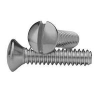 WALLPLATE SCREW NICKEL 1/2IN  