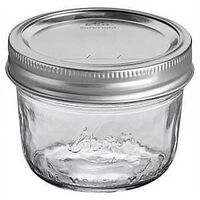 WIDE MOUTH MASON GLS JAR 0.5PT