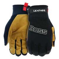 WORK GLOVES HI-DEX LTHR PLM XL