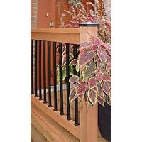 BALUSTER SQ 3/4X26IN BLK      