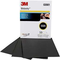 ABRASIVE SHEET 500AGRIT 9X11IN