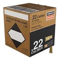 CRIMP LOAD SNGL BROWN 0.22CAL 