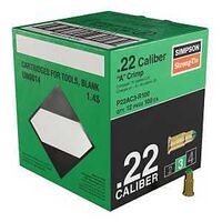 CRIMP LOAD SNGL GREEN 0.22CAL 