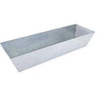MUD PAN GALVANIZED STEEL 12IN 
