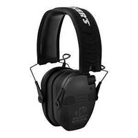 Walker's GWP-RSEQM-BT Electronic Quad Muffs, 23 dB NRR, Black