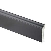 MOULDING COLONIAL BASE BLK 8FT