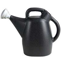 WATERING CAN PLASTIC BLACK 2GA