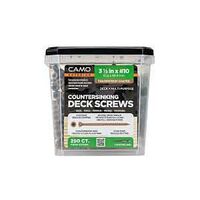 DECK SCREW CS TAN NO10X3-1/2IN