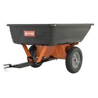 UTILITY DUMP CART POLY 10CUFT 