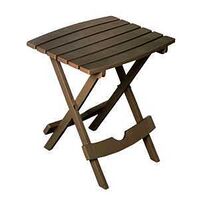 FOLDING SIDE TABLE EARTH BROWN