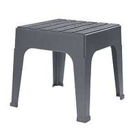 STACK TABLE POLYPROPYLENE GRAY