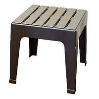 STACK TABLE POLYP EARTH BROWN 