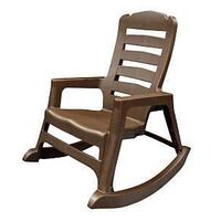 7582794 - STACKING ROCKING CHAIR ERT BRN