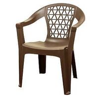 7582869 - STACK CHAIR EARTH BROWN 32IN