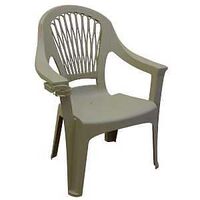 7582919 - HIGH BACK CHAIR POLYP GRAY