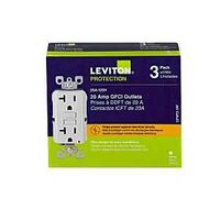 DPX OUTLT SLF-TST WHT 20A 125V