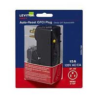 GFCI PLUG RT ANG BLK 5-15P 15A
