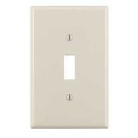 WALLPLATE JUMBO SWTCH 1G LT AL