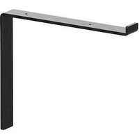 SHELF BRKT SILVERTON BLK 10IN 