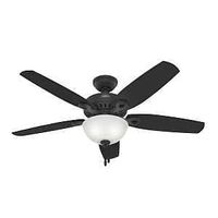 CEILING FAN LED BD MATBLK 52IN