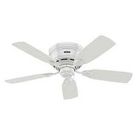 CEILING FAN LOW PRFL WHT 42IN 