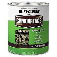 CAMO BRSH PAINT EARTH BRN 12OZ