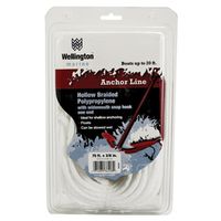 Wellington 36208 Hollow Braided Anchor Line With Snap Hook