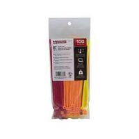 CABLE TIE 8IN 50LB 100PC ASST 