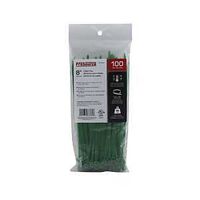 CABLE TIE 8IN 50LB 100PC GREEN